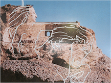 Crazy Horse Outline