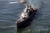 Horne being towed to Suisun Bay 17 March 1994