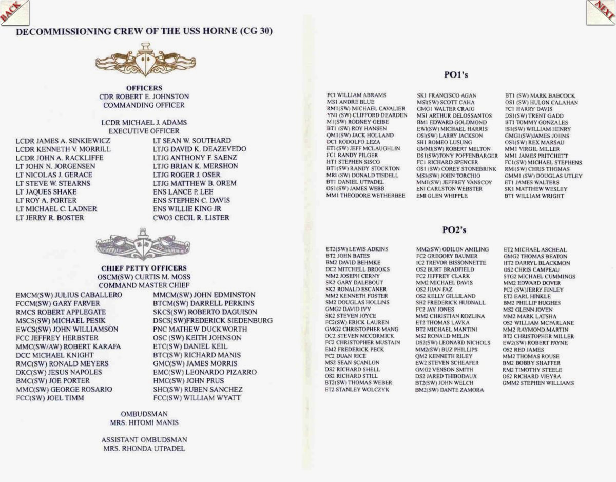 Decommissioning Program February 4, 1994 (p.18 & 19)