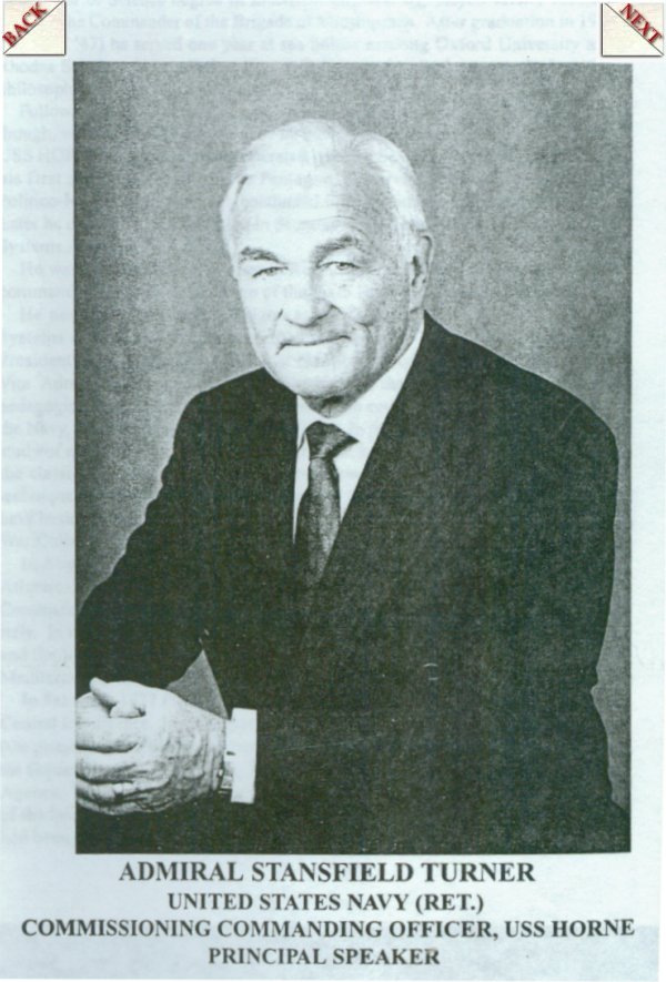 Admiral Stansfield Turner