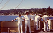 LTJG Burdick & RMCS Mickus 1972