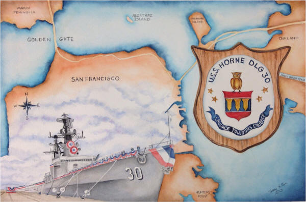 Ken Youngmann Daughter's Commissioning Painting