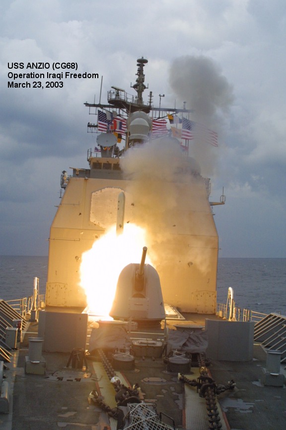 USS Anzio Sends a Care Pack to Baghdad
